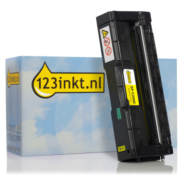 Ricoh type SP C250E toner (marque 123encre) - jaune 407546C 073525 - 1