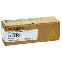 Ricoh type SP C360E toner (d'origine) - jaune 408191 067096