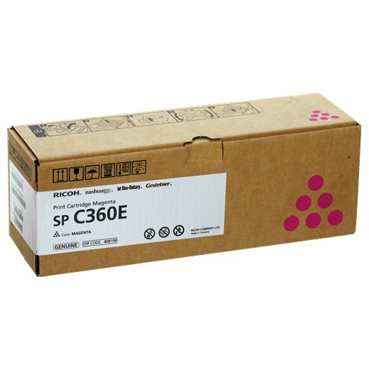 Ricoh type SP C360E toner (d'origine) - magenta 408190 067094 - 1