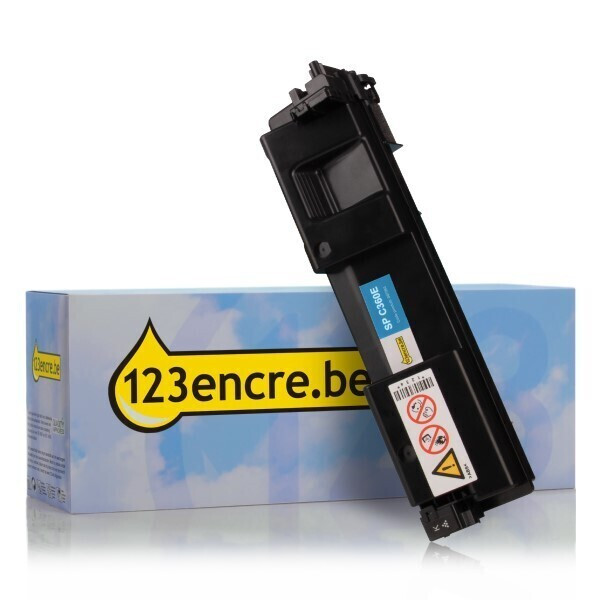 Ricoh type SP C360E toner (marque 123encre) - cyan 408189C 067093 - 1