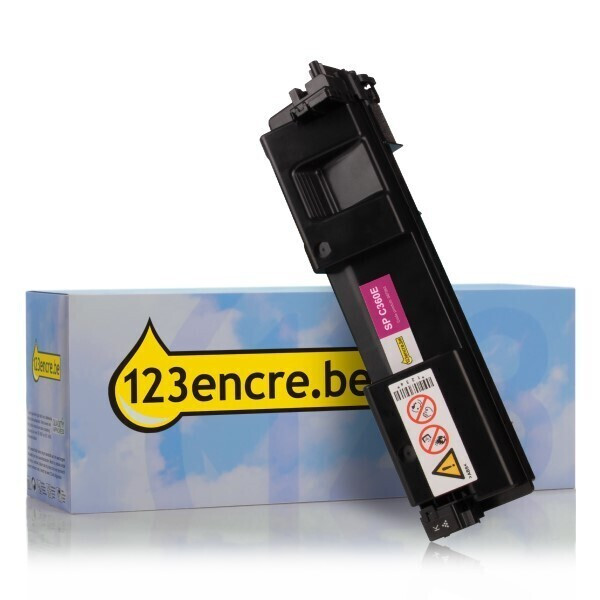 Ricoh type SP C360E toner (marque 123encre) - magenta 408190C 067095 - 1