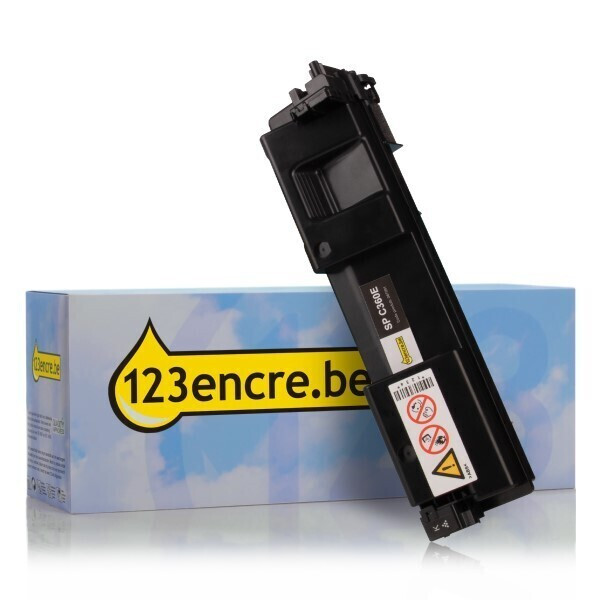 Ricoh type SP C360E toner (marque 123encre) - noir 408188C 067091 - 1