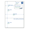Offre : Rillstab étiquette de bordereau de livraison/retour A4 90 x 45 mm (1000 feuilles) 068138 - 1