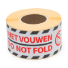 Rillprint étiquettes de signalisation "Ne pas plier" (250 pièces)