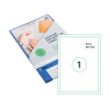 Rillprint 83224 étiquettes universelles A4 210 x 297 mm (25 étiquettes) - transparent