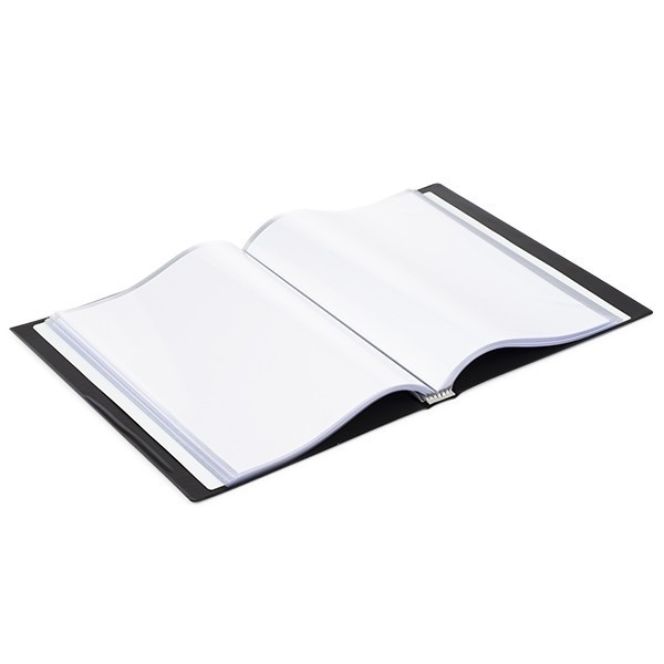Rillstab album de présentation couverture rigide A4 (50 pochettes) - noir RI99454 068096 - 1
