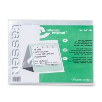 Rillstab pochettes pour classeur chevalet A4 paysage (10 pièces) 4 trous