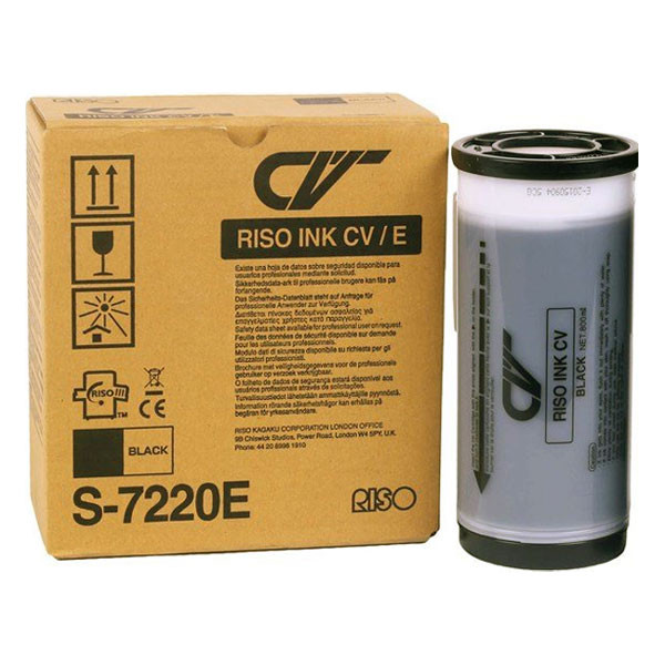 Riso S-7220E cartouche d'encre (d'origine) - noir S-7220 S-7220E 087086 - 1