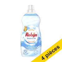 Offre : 4x Robijn Petit & Puissant Blanc Éclatant lessive liquide concentrée 1190 ml (39 lavages)