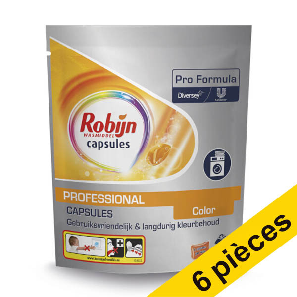 Offre : 6x Robijn Pro Formula Color pods lessive (46 lavages) SRO05221 - 1