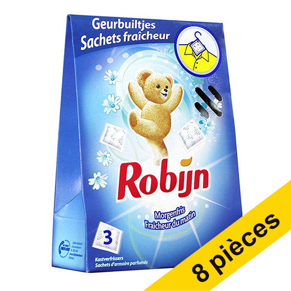 Robijn Offre : 8x Robijn Fraîcheur du matin sachets parfumés (3 pièces)  SRO05129 - 1