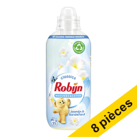 Offre : 8x Robijn Jasmin & Bois de Santal adoucissant 825 ml (33 lavages)
