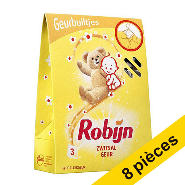 Robijn Offre : 8x Robijn Zwitsal sachets parfumés pour armoire (3 pièces)  SRO05130 - 1