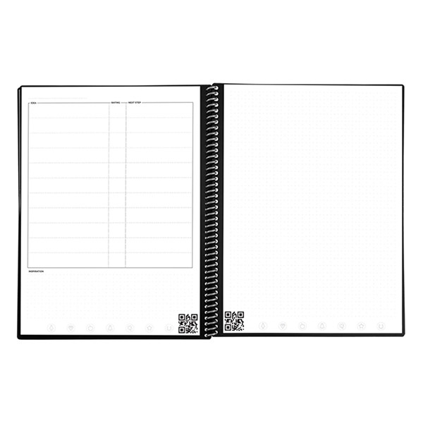 Rocketbook Fusion cahier/agenda réutilisable A5 (42 feuilles) - bleu clair EVRF-E-RC-CCE-FR 224590 - 5