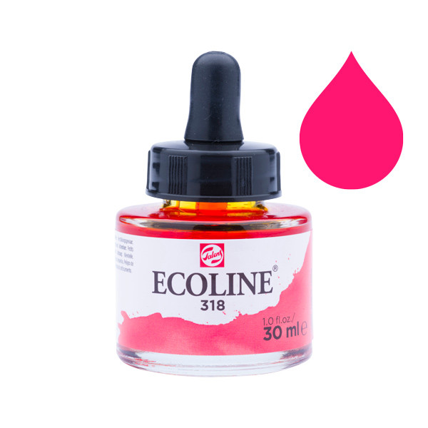 Royal Talens Talens Ecoline aquarelle liquide 318 (30 ml) - carmin 11253181 220724 - 1