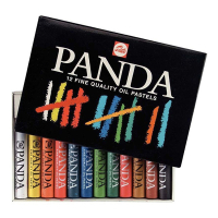 Royal Talens Talens Panda pastels à l'huile (12 pièces) 95830012 407249