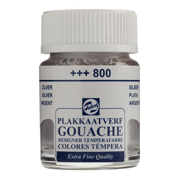 Royal Talens Talens gouache extra fine (16 ml) - argent 08168002 407270 - 1