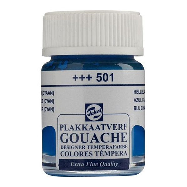 Royal Talens Talens gouache extra fine (16 ml) - bleu clair 08165012 407262 - 1