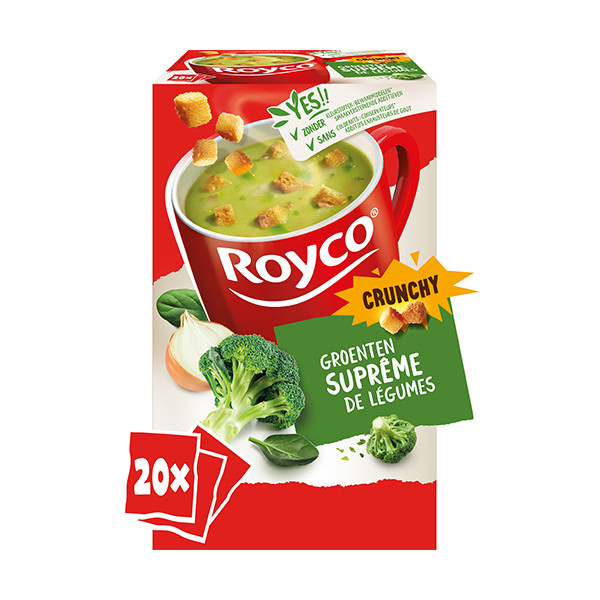 Royco Crunchy suprême de légumes (20 pièces) 534067 423034 - 1