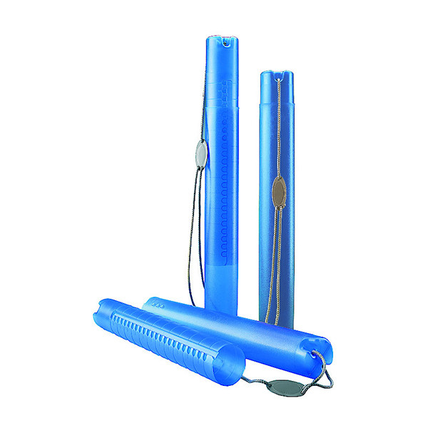 Rumold ZR6637 tube à dessin avec bande de transport (46 - 68 cm) - bleu 310389 035189 - 1