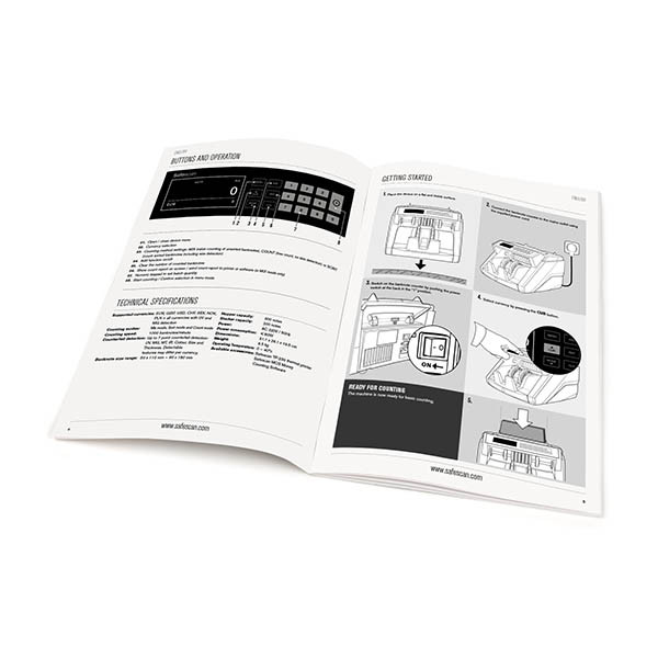Safescan 2465-S compteuse de billets avec détection septuple et comptage de valeur 219122 - 6
