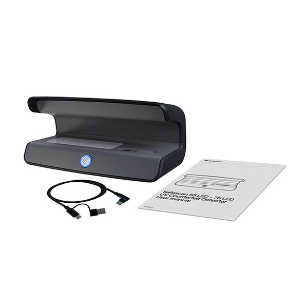 Safescan 75 UV LED détecteur de faux billets - noir 219117 - 6