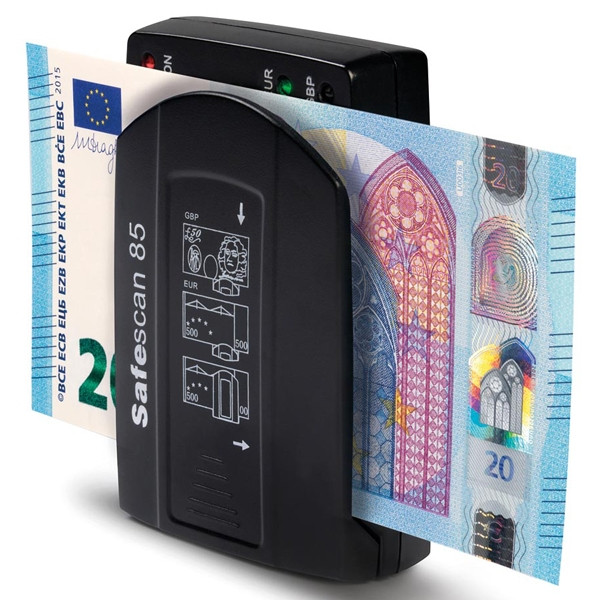 Safescan 85 détecteur de faux billets portable - noir Safescan