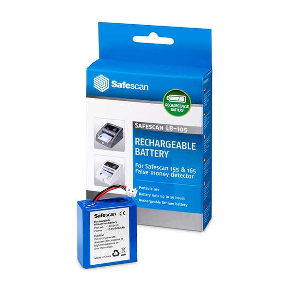Safescan LB-105 batterie rechargeable 112-0410 219077 - 1
