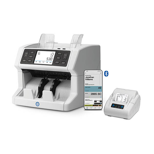Safescan compteuse de billets 2865-SC avec comptage de valeur et application Safescan 219129 - 9