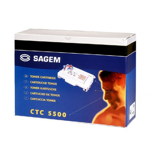 Sagem CTC 5500 toner noir (d'origine) CTC5500BK 031990 - 1