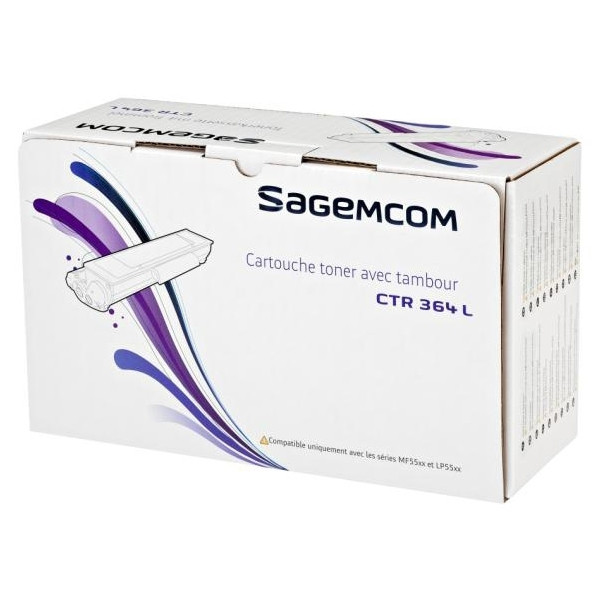 Sagem CTR 364L toner haute capacité (d'origine) - noir 253335676 045038 - 1