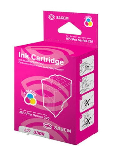 Sagem ICR 330R cartouche d'encre couleur (d'origine) ICR-330R 031925 - 1
