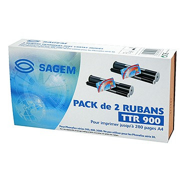 Sagem TTR 900D rouleau donneur 2 pièces (d'origine) TTR900DUO 031935 - 1