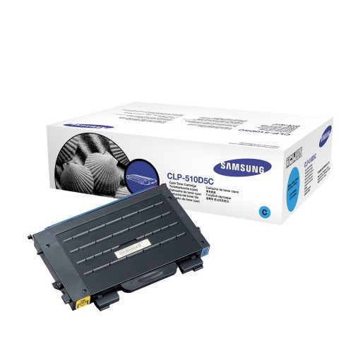 Samsung CLP-510D5C toner haute capacité (d'origine) - cyan CLP-510D5C/ELS 033395 - 1