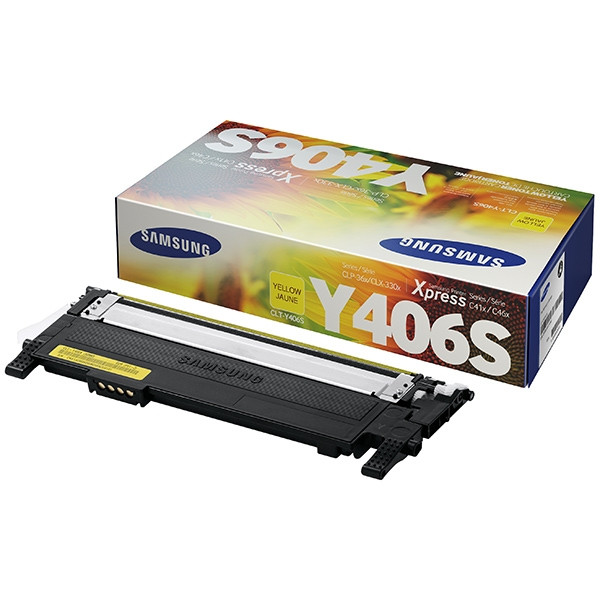 Samsung CLT-Y406S (SU462A) toner (d'origine) - jaune CLT-Y406S/ELS 033798 - 1