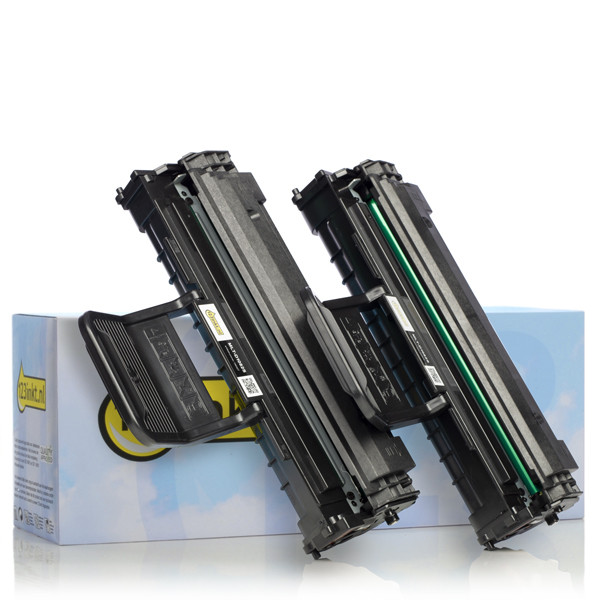 Samsung Marque 123encre remplace Samsung MLT-P1082A (SV118A) toner noir double pack MLT-P1082A/ELSC 033729 - 1
