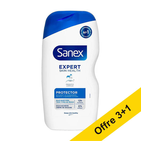 Offre : 4x Sanex Expert Skin Health Protector crème de douche (400 ml) SSA06112 - 1