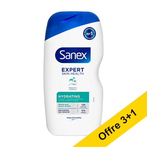 Offre : 4x Sanex Hydrating gel douche (400 ml) SSA06111 - 1