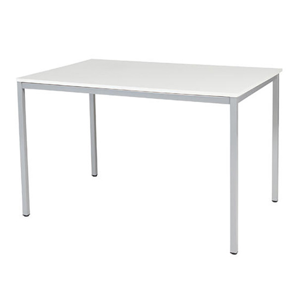 Schaffenburg Domino Basic table de conférence piètement aluminium plateau blanc craie 120 x 80 cm DOV-B128-WIRA-M25 415169 - 1