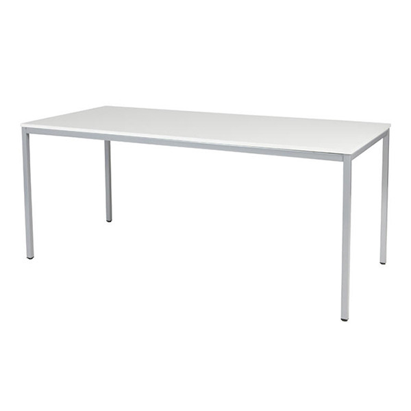 Schaffenburg Domino Basic table de conférence piètement aluminium plateau blanc craie 180 x 80 cm DOV-B188-WIRA-M25 415171 - 1