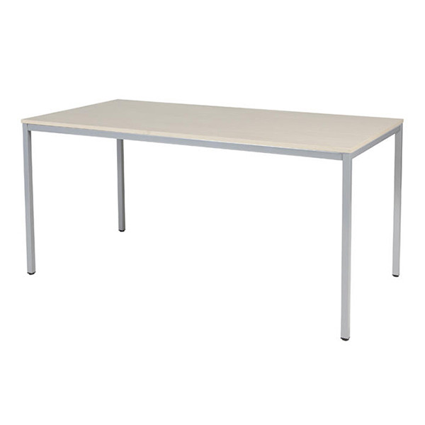 Schaffenburg Domino Basic table de conférence piètement aluminium plateau chêne lindberg 160 x 80 cm DOV-B168-LERA-M25 415180 - 1