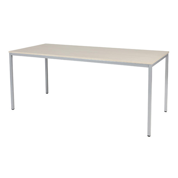 Schaffenburg Domino Basic table de conférence piètement aluminium plateau chêne lindberg 180 x 80 cm DOV-B188-LERA-M25 415181 - 1