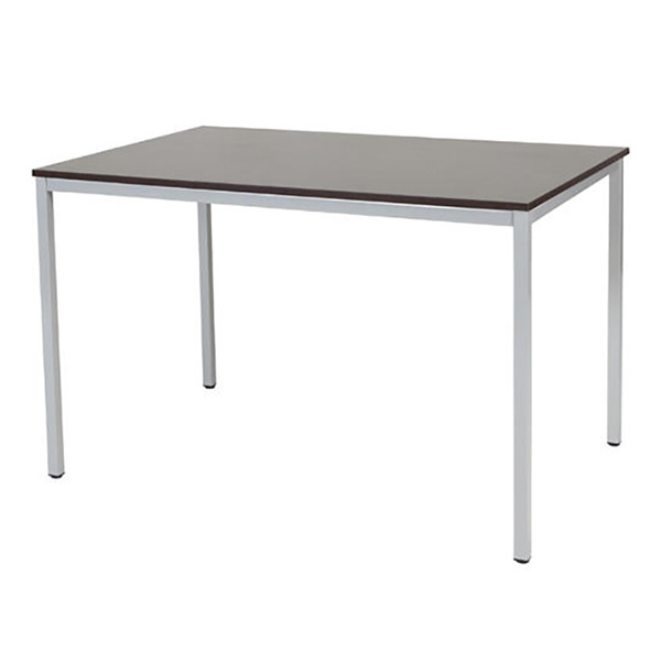 Schaffenburg Domino Basic table de conférence piètement aluminium plateau chêne logan 120 x 80 cm DOV-B128-LOGA-M25 415184 - 1