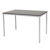 Schaffenburg Domino Basic table de conférence piètement aluminium plateau chêne logan 120 x 80 cm 415184 - 1