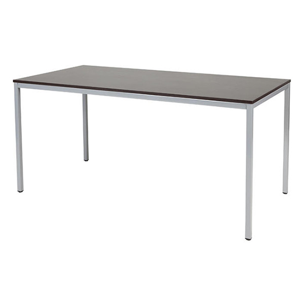 Schaffenburg Domino Basic table de conférence piètement aluminium plateau chêne logan 160 x 80 cm DOV-B168-LOGA-M25 415185 - 1