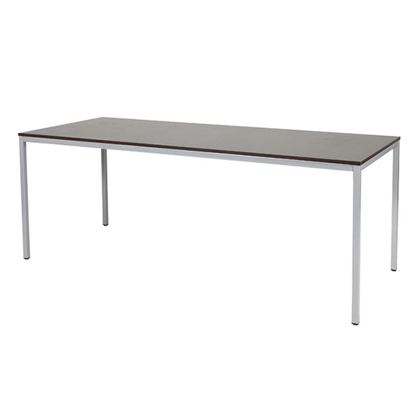 Schaffenburg Domino Basic table de conférence piètement aluminium plateau chêne logan 200 x 80 cm DOV-B208-LOGA-M25 415187 - 1