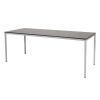 Schaffenburg Domino Basic table de conférence piètement aluminium plateau chêne logan 200 x 80 cm 415187 - 1