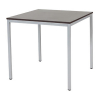 Schaffenburg Domino Basic table de conférence piètement aluminium plateau chêne logan 80 x 80 cm 415183 - 1