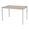Schaffenburg Domino Basic table de conférence piètement aluminium plateau merisier clair 120 x 80 cm 415174 - 1