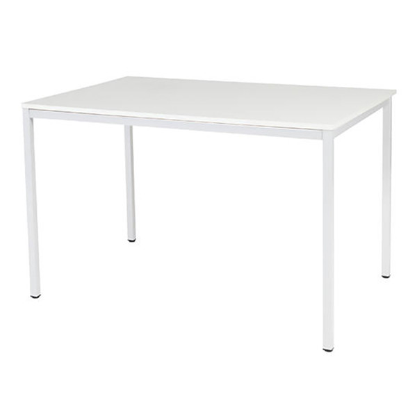 Schaffenburg Domino Basic table de conférence piètement blanc plateau blanc craie 120 x 80 cm DOV-B128-WIRW-M25 415194 - 1